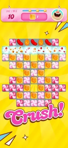 Candy Crush Saga level map screenshot
